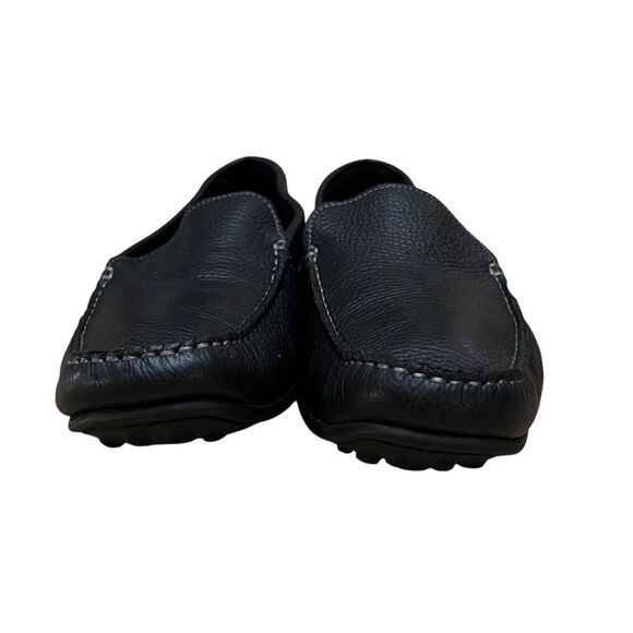Wallin & Bros Brazilian Black Leather Loafers Men display picture 1